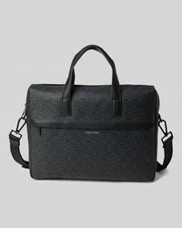 Calvin Klein Laptoptasche mit verstellbarem Schulterriemen Black