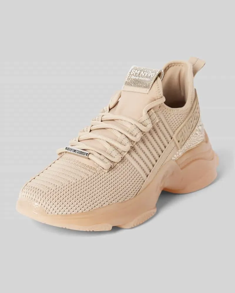 Steve Madden Chunky Sneaker mit Label-Badge Modell 'Maxilla Beige
