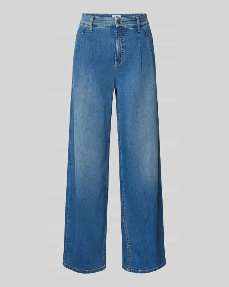 Cambio Jeans mit französischen Eingrifftaschen Modell 'ALMA Hellblau