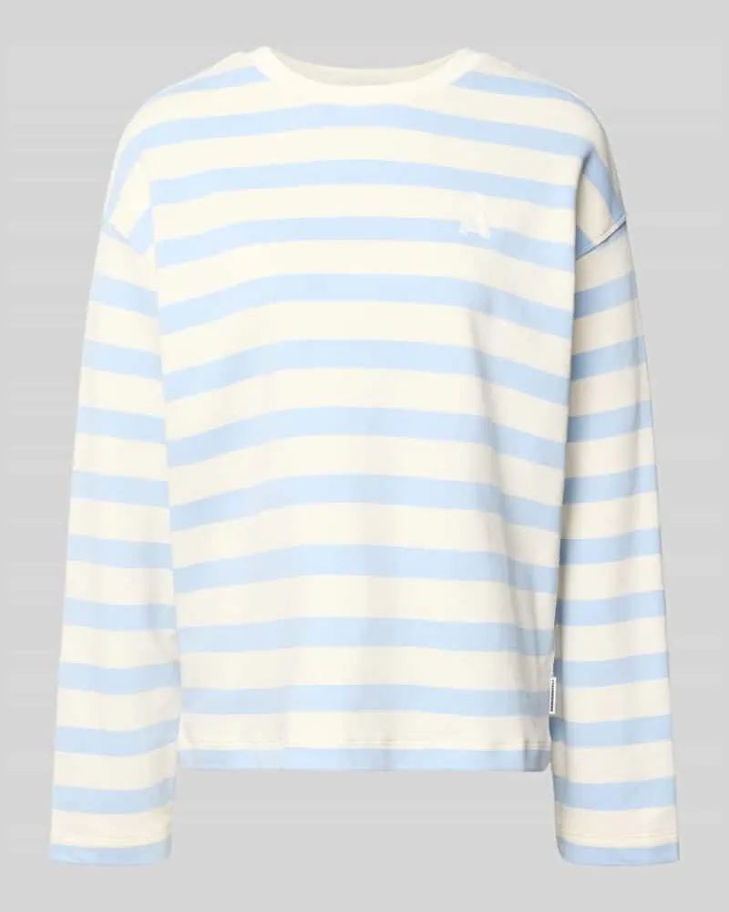 Armedangels Oversized Sweatshirt aus reiner Baumwolle Modell 'ICONIC A FRANKAA Hellblau
