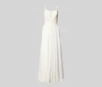 Regular Fit Brautkleid in semitransparentem Design