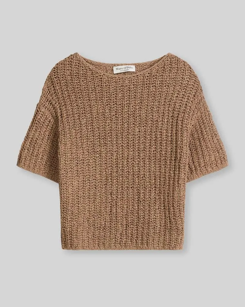 Marc O'Polo Relaxed Fit Pullover aus Baumwoll-Mix Hazel