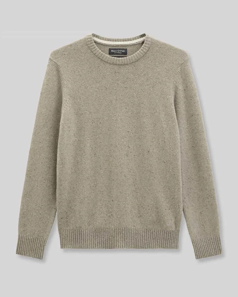 Marc O'Polo Pullover mit Logo-Detail Beige