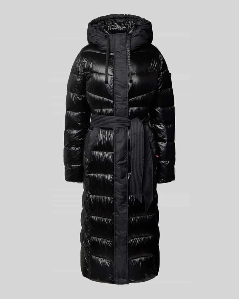 Frieda & Freddies Steppmantel mit Bindegürtel Modell 'BEREL Black