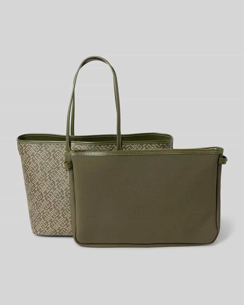 Tommy Hilfiger Henkeltasche in Lederoptik Modell 'MONOPLAY Lind