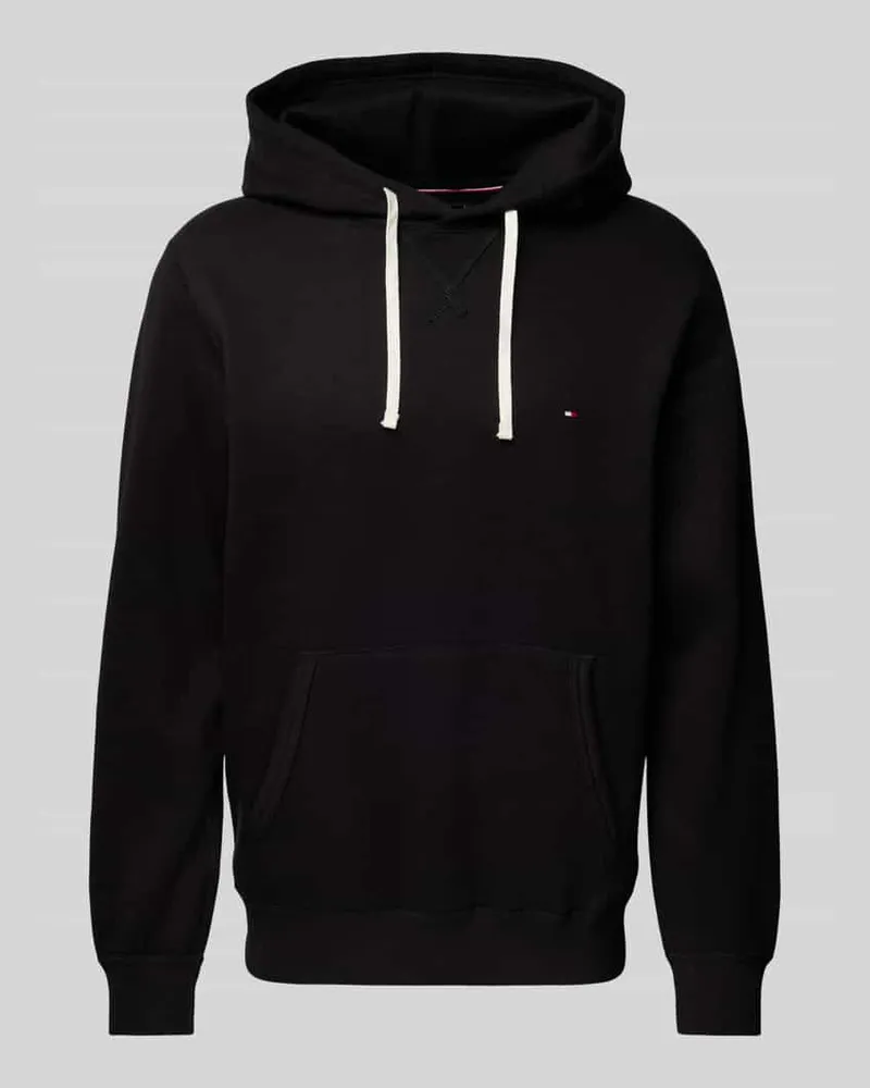 Tommy Hilfiger Hoodie mit Logo-Stitching Black