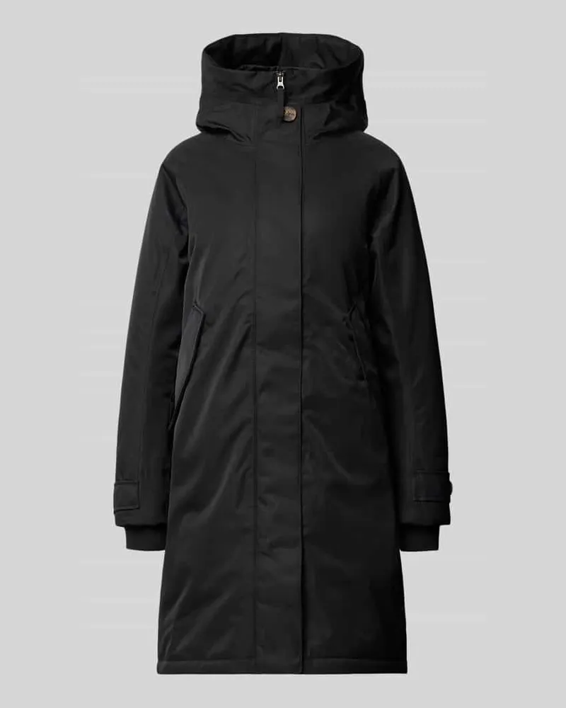 Didriksons 1913 Parka mit Kapuze Modell 'LUNA Black