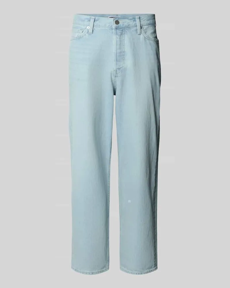 Armedangels Baggy Jeans aus reiner Baumwolle Modell 'JAAMEO Hellblau