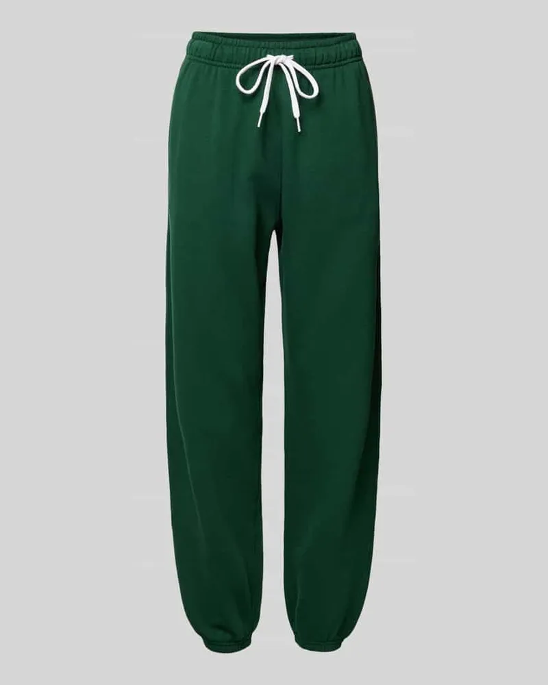 Ralph Lauren Sweatpants mit elastischem Bund Dunkelgruen