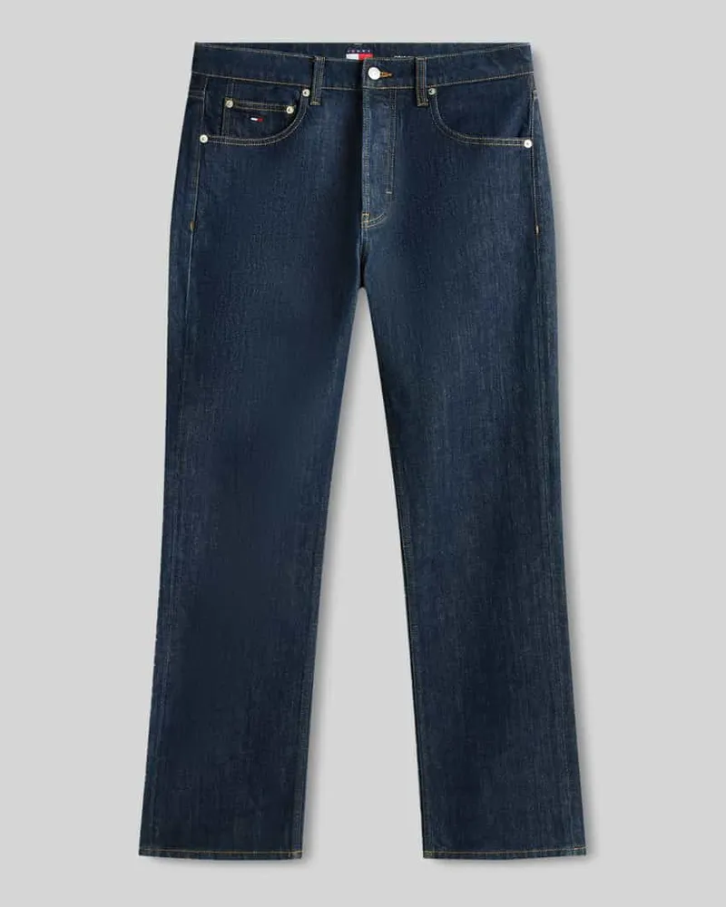 Tommy Hilfiger Straight Fit Jeans aus Baumwoll-Mix Modell 'Otis Jeansblau