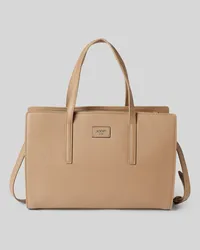 JOOP! Handtasche mit Label-Applikation Modell 'Cofano marika Beige