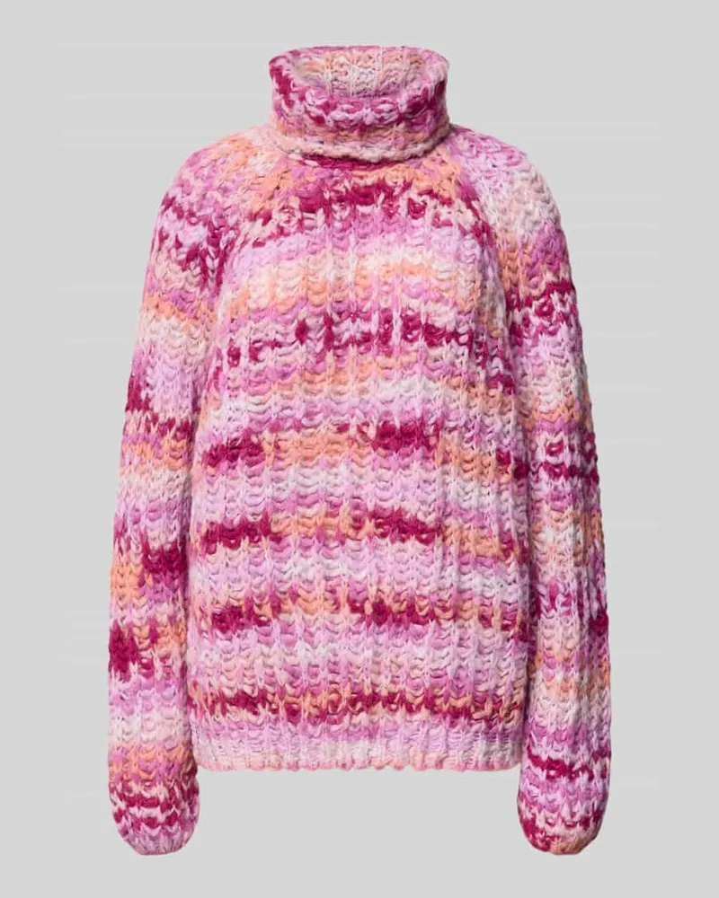 Smith & Soul Strickpullover mit Rollkragen Flieder