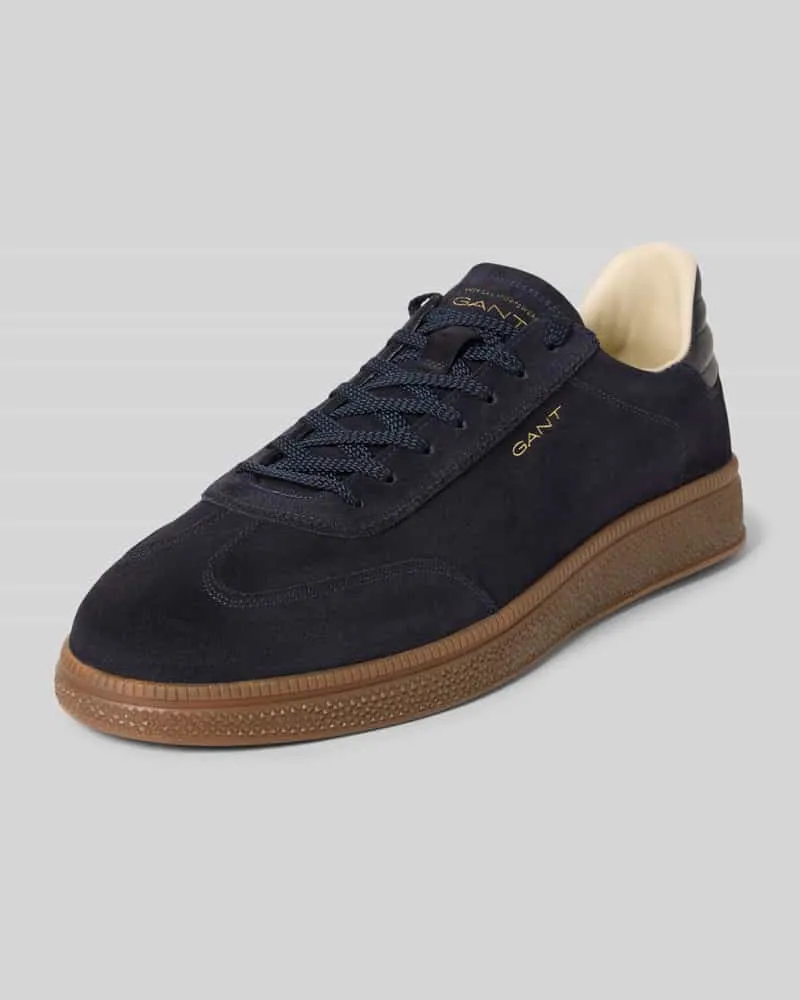 Gant Sneaker aus Leder mit Schnürung Modell 'Cuzmo Marine