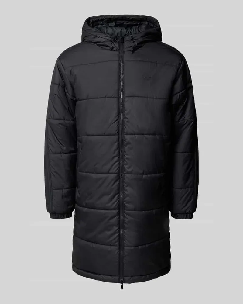 adidas Regular Fit Parkamantel mit Kapuze Modell 'Adicol Black