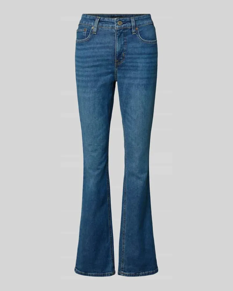Ralph Lauren Bootcut Jeans mit 5-Pocket-Design Jeansblau
