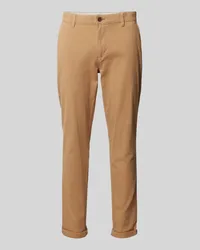 Jack & Jones Slim Fit Chino mit Gesäßtaschen Modell 'MARCO FURY Beige