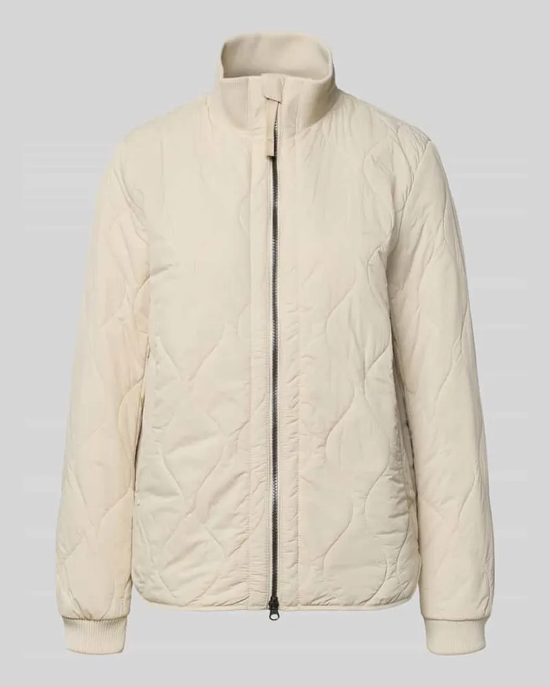 Camel Active Steppjacke mit Stehkragen Sand