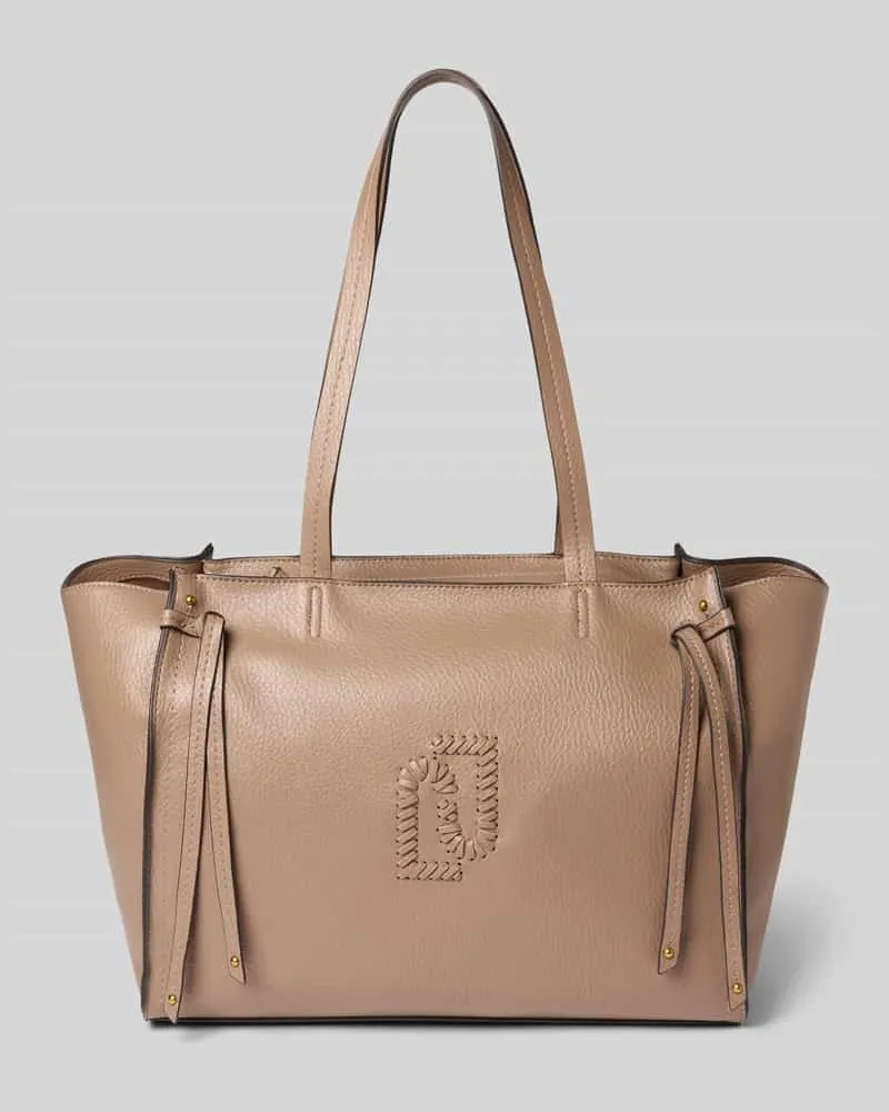 Liu Jo Tote Bag mit Logo-Detail Modell 'Lapis Dunkelbraun