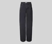 Straight Fit Jeans aus reiner Baumwolle