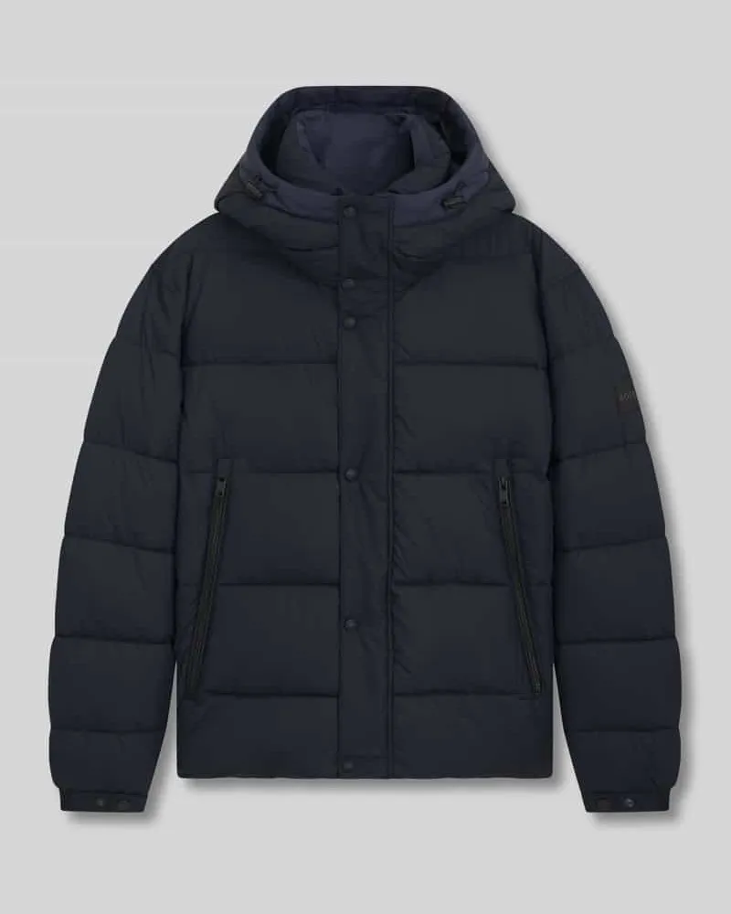 HUGO BOSS Regular Fit Steppjacke aus wasserabweisendem Material Modell 'OMARIS Dunkelblau