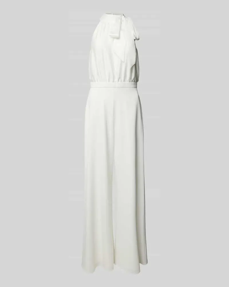 Swing Jumpsuit mit Neckholder Offwhite