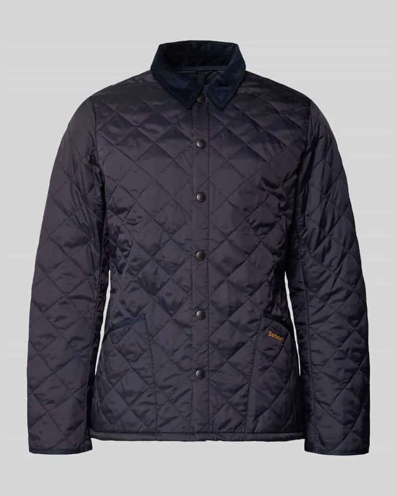 Barbour Steppjacke mit Umlegekragen Marine