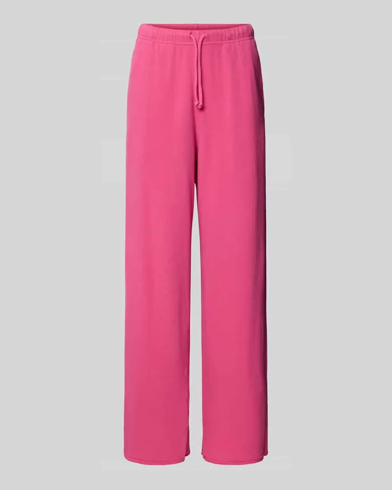 American Vintage Sweatpants mit elastischem Bund Pink