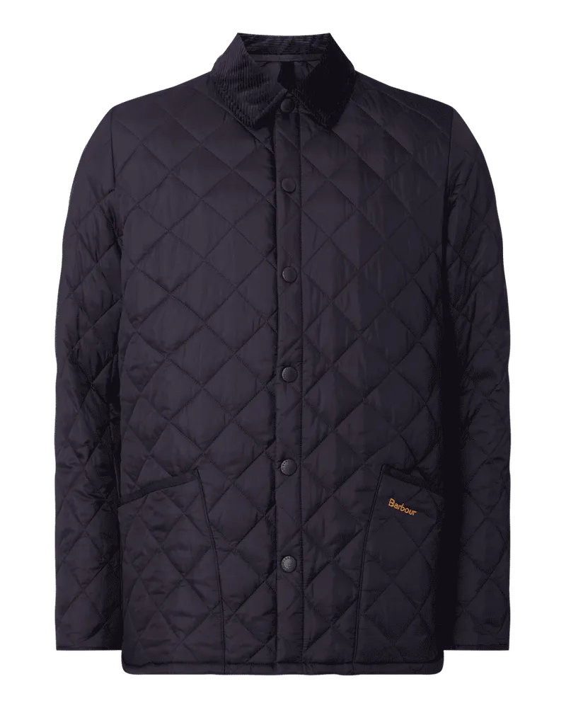 Barbour Steppjacke mit Umlegekragen Marine