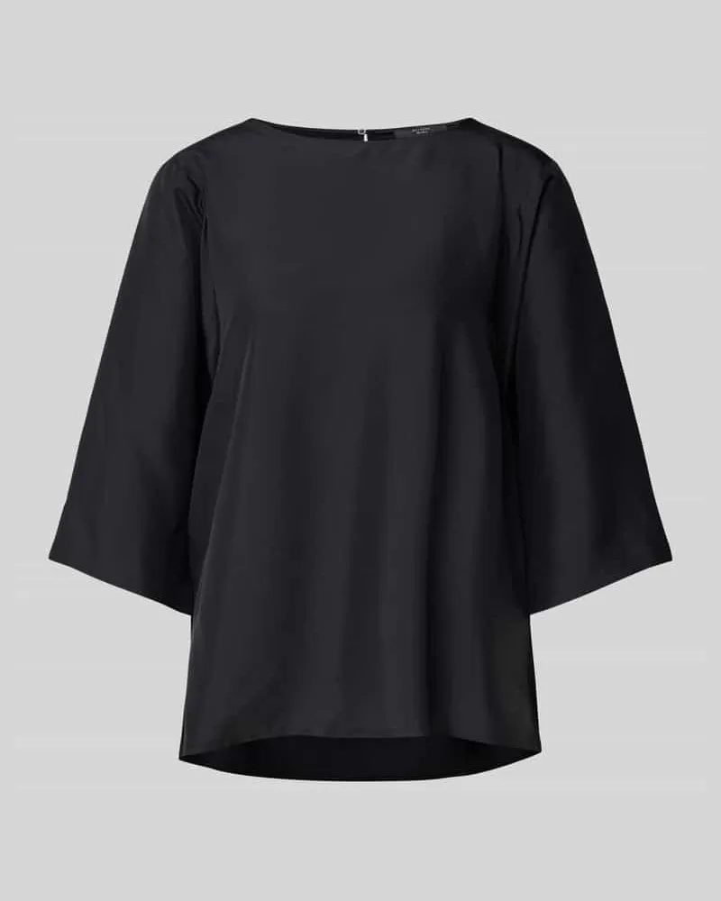 Max Mara T-Shirt mit 3/4-Arm Modell 'PRIMO Black