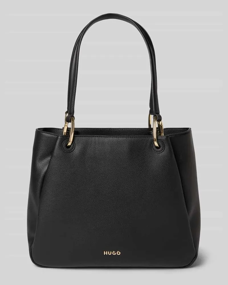 HUGO BOSS Henkeltasche mit Label-Detail Modell 'Orin 2.0_Small Tote Black