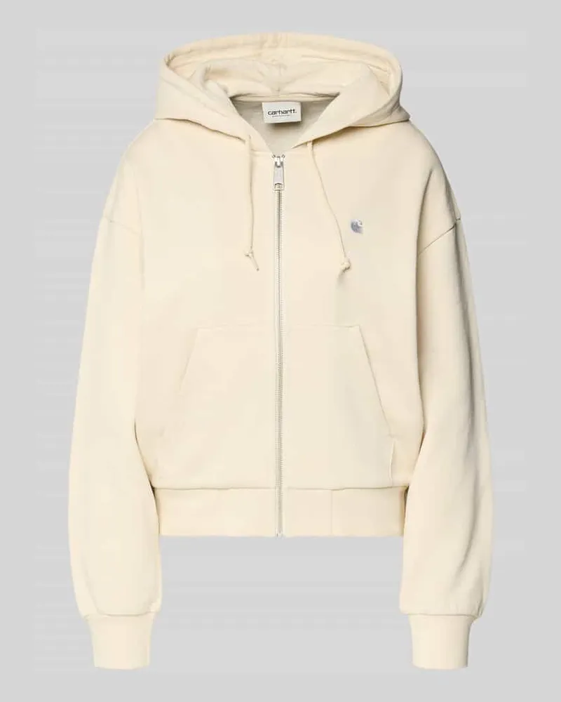 Carhartt WIP Sweatjacke mit Känguru-Tasche Sand