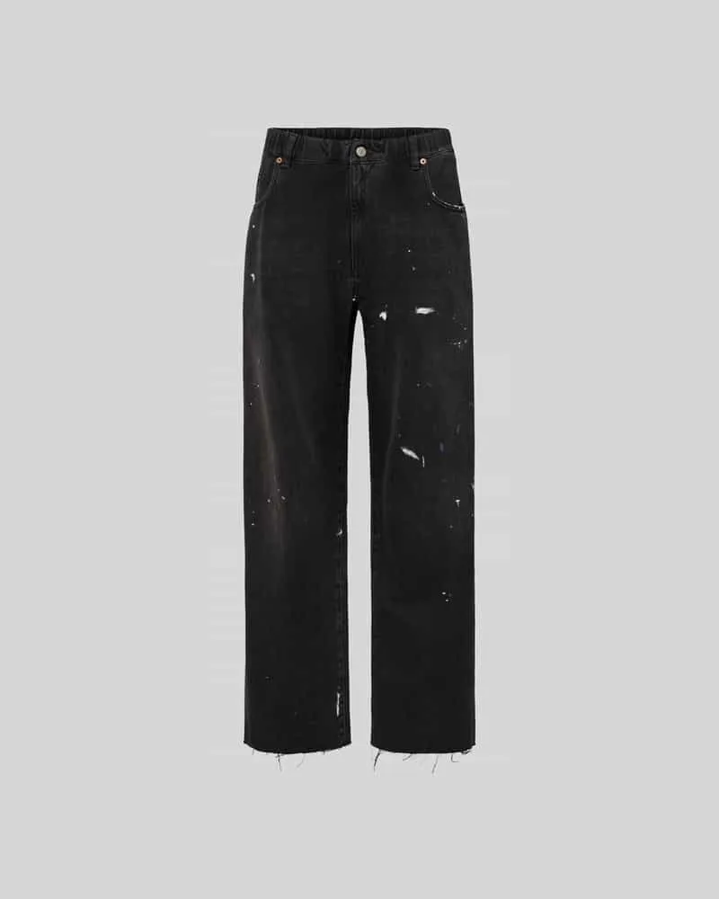 Maison Margiela Jeans mit 5-Pocket-Design Anthrazit
