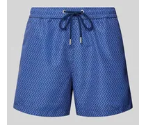 Badehose mit Allover-Muster Modell 'MORNY BEACH