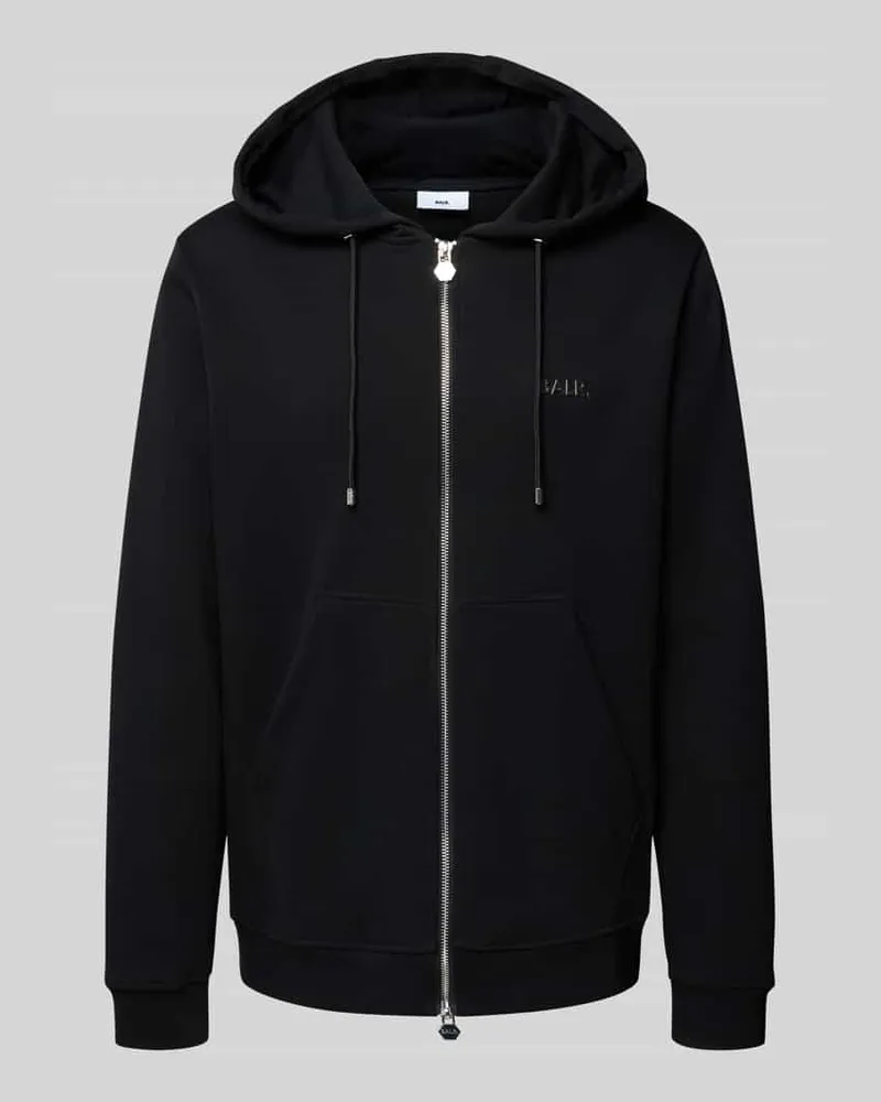 BALR. Sweatjacke mit Kapuze Black