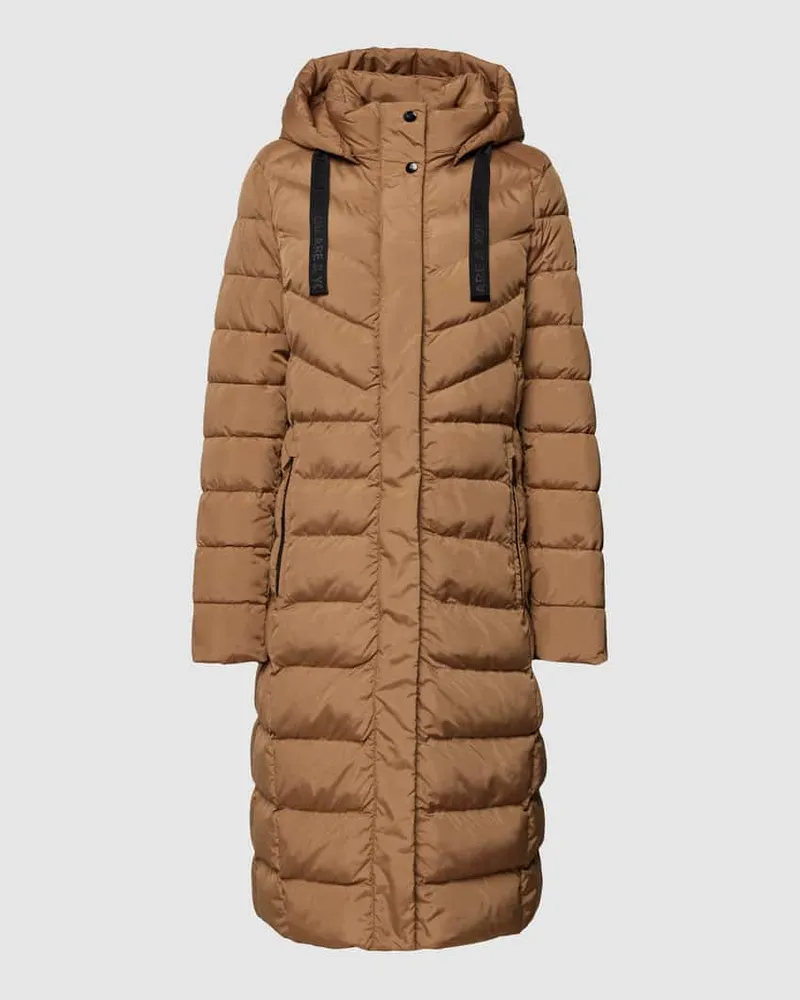 Fuchs Schmitt Steppmantel mit abnehmbarer Kapuze Taupe
