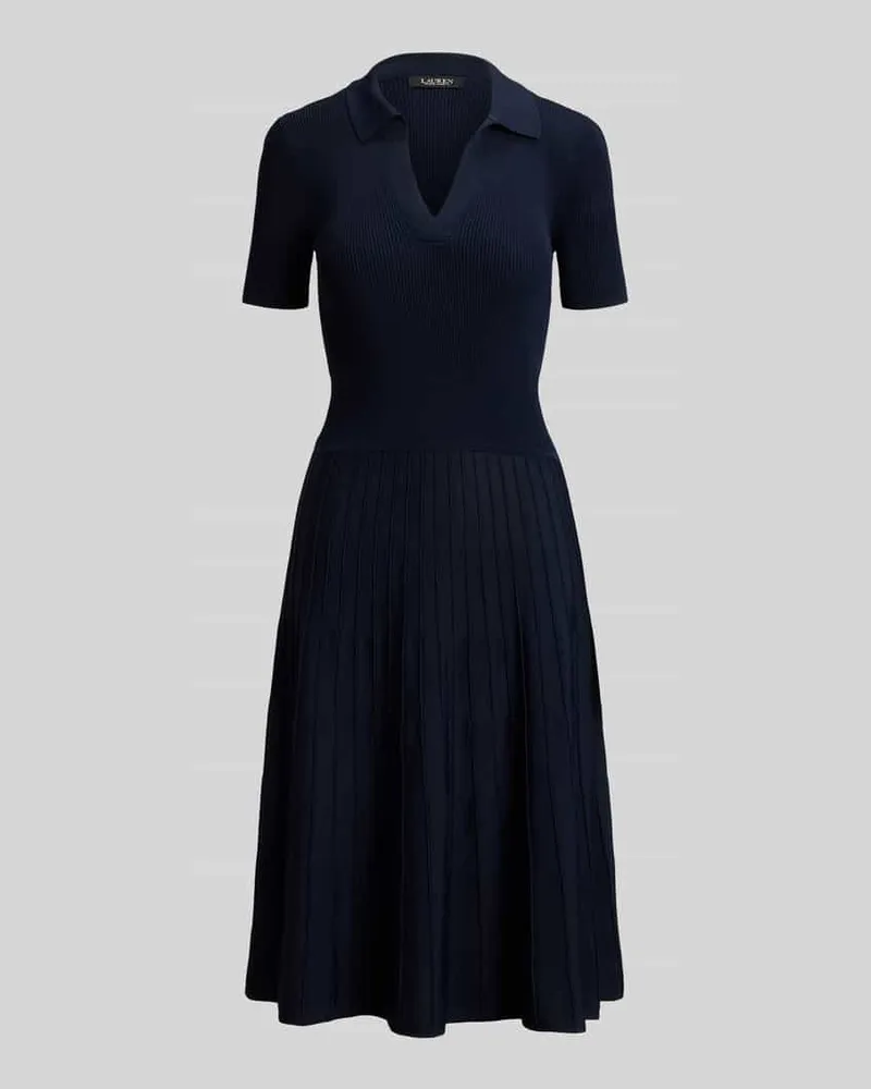 Ralph Lauren Freizeitkleid aus Viskose-Mix Marine