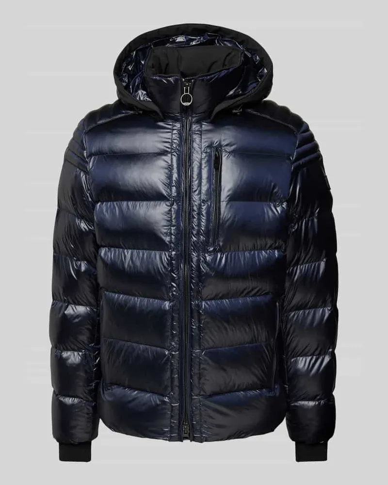 Wellensteyn Steppjacke mit Kapuze Modell 'BLACKJACK Marine