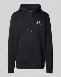 Under Armour Hoodie mit Label-Stitching Black