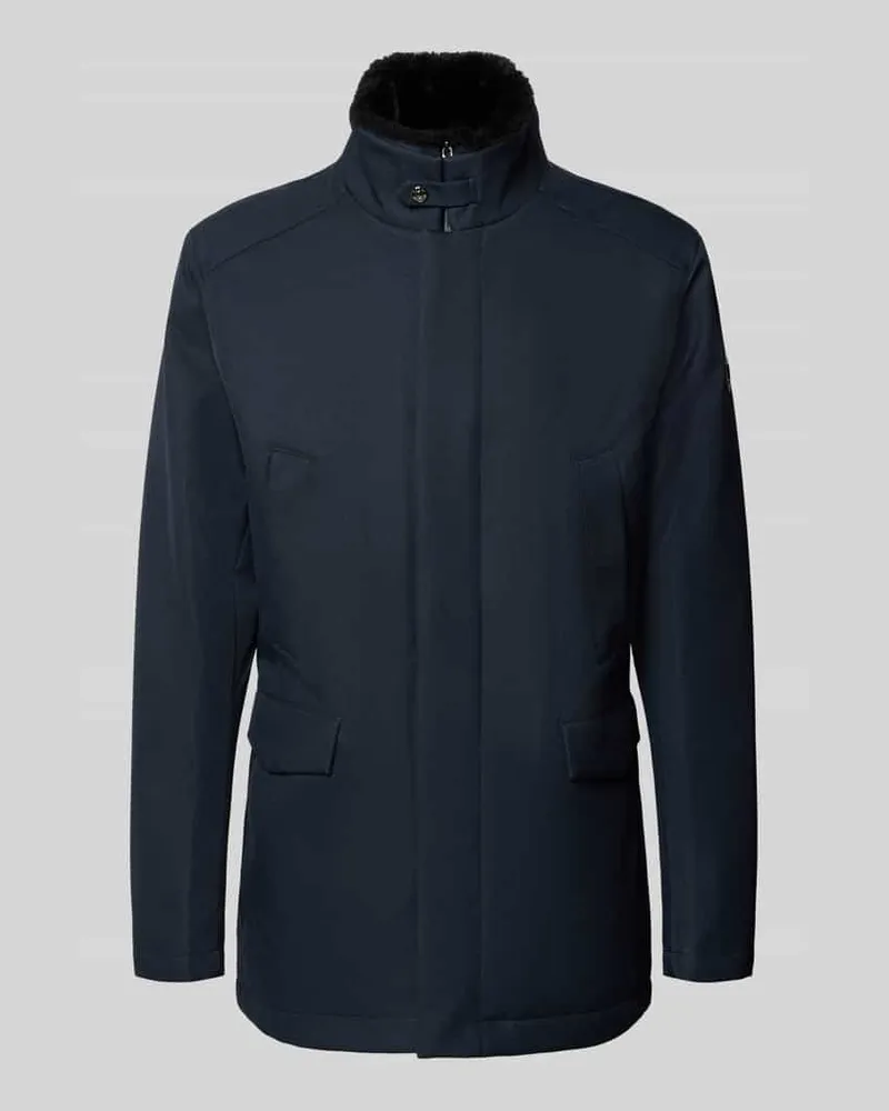 JOOP! Kurzmantel mit verdecktem Reißverschluss Modell 'DARRY Marine