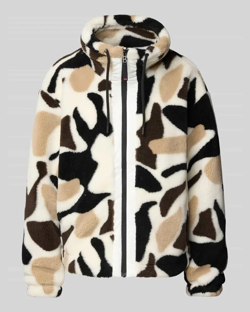 Bogner Fleecejacke mit Stehkragen Modell 'NINETTA3 Offwhite