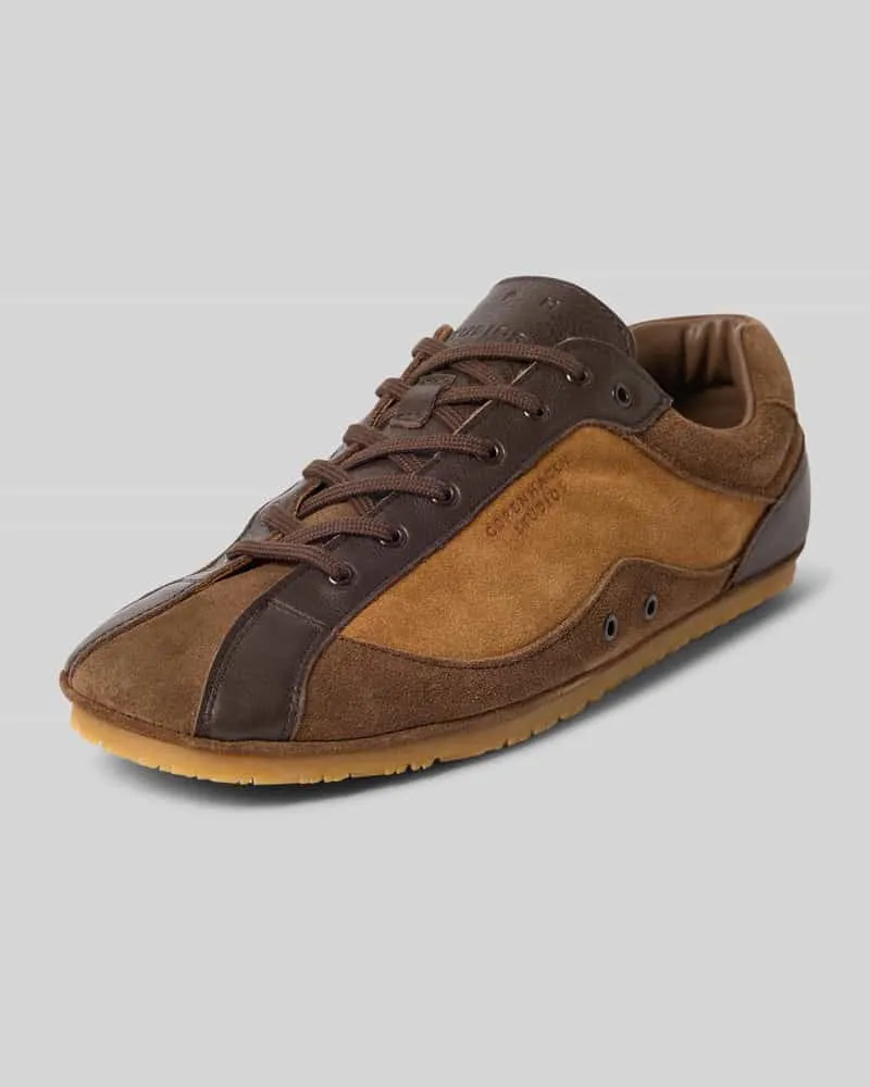 Copenhagen Sneaker aus Leder mit Label-Details Dunkelbraun