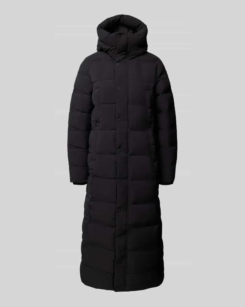G-STAR RAW Steppmantel mit Knopfleiste und Eingrifftaschen Modell 'Whistler Black