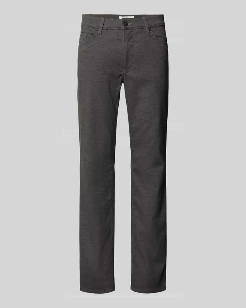 Brax Hose mit Eingrifftaschen Modell 'Cadiz Mittelgrau