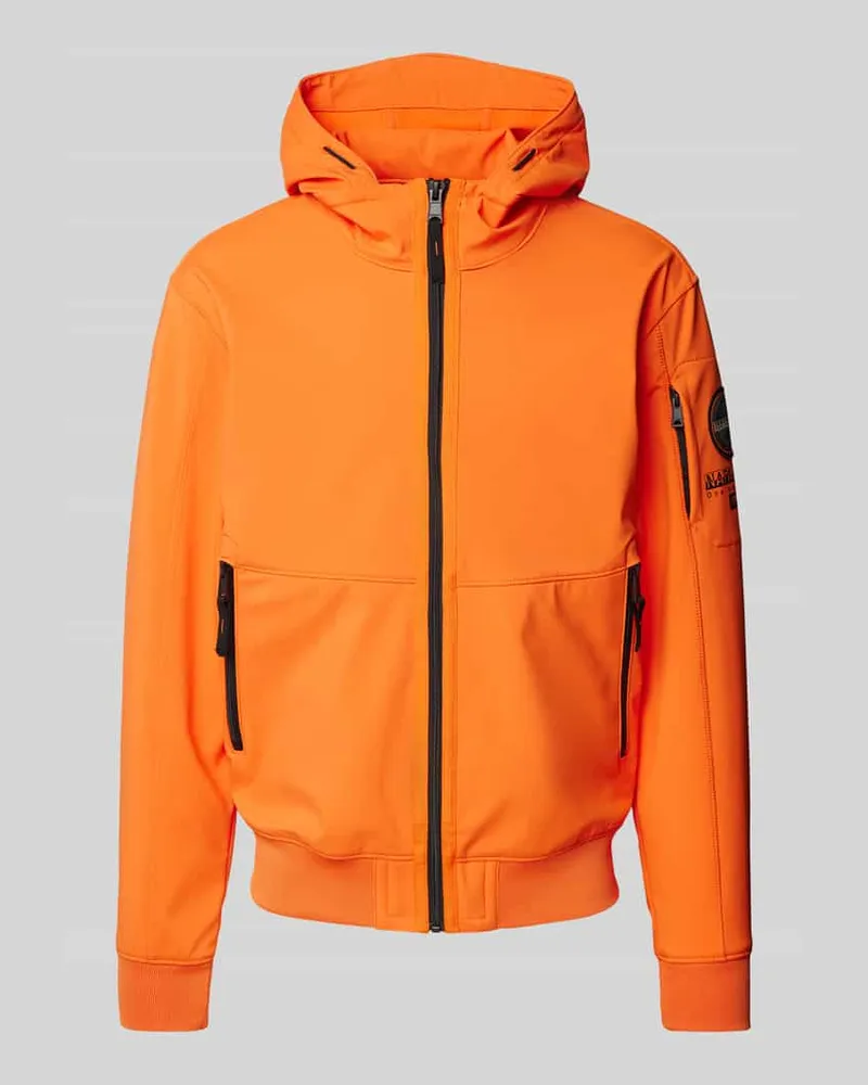 Napapijri Jacke mit Reißverschlusstaschen Modell 'MELVILLE Orange