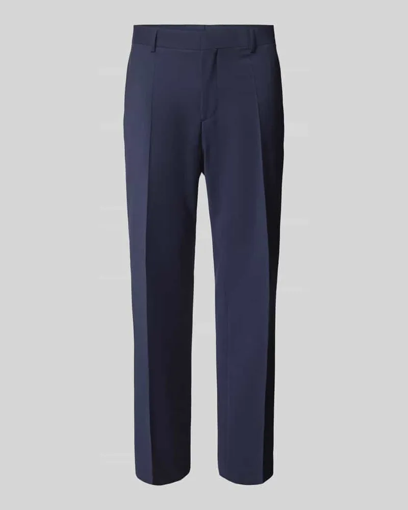 HUGO BOSS Slim Fit Anzughose Modell 'Genius Marine