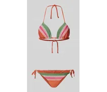 Bikini-Set mit Label-Applikation Modell 'KAONUNA