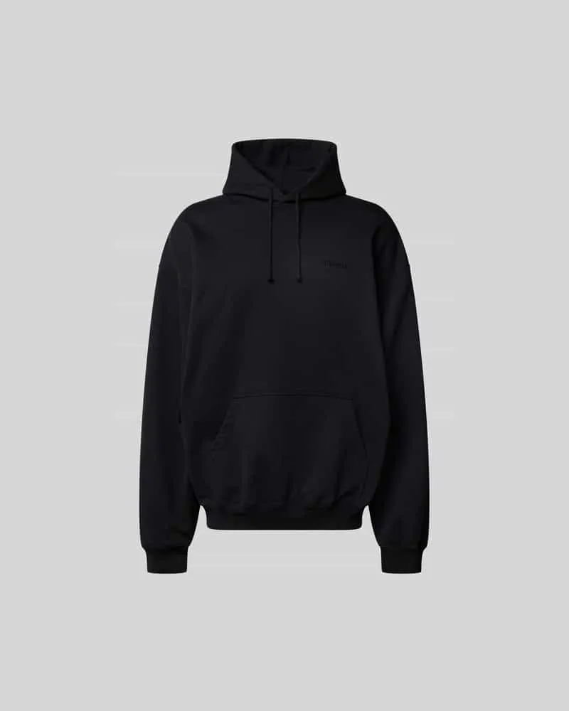 VETEMENTS Oversized Hoodie mit Label-Detail Black