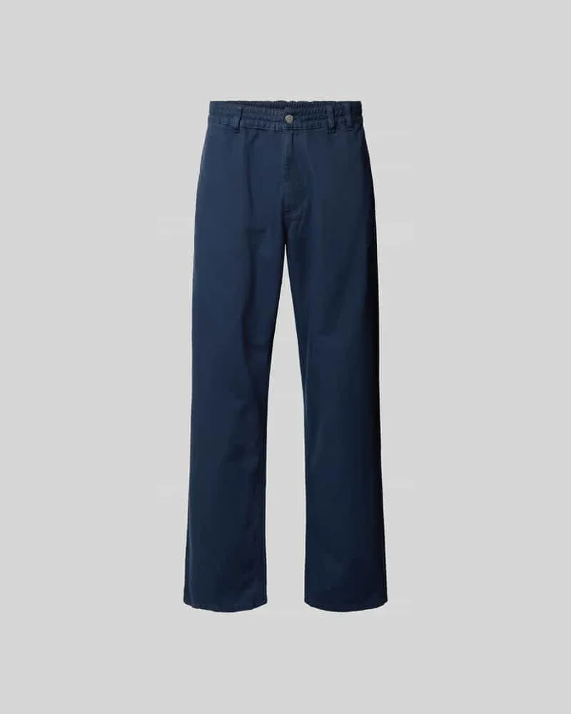 forét Jeans mit elastischem Bund Dunkelblau