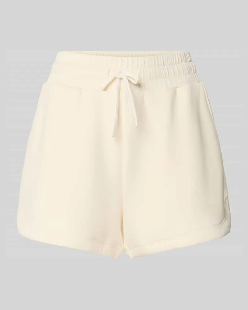 Varley Sweatshorts aus Viskose-Mix Offwhite