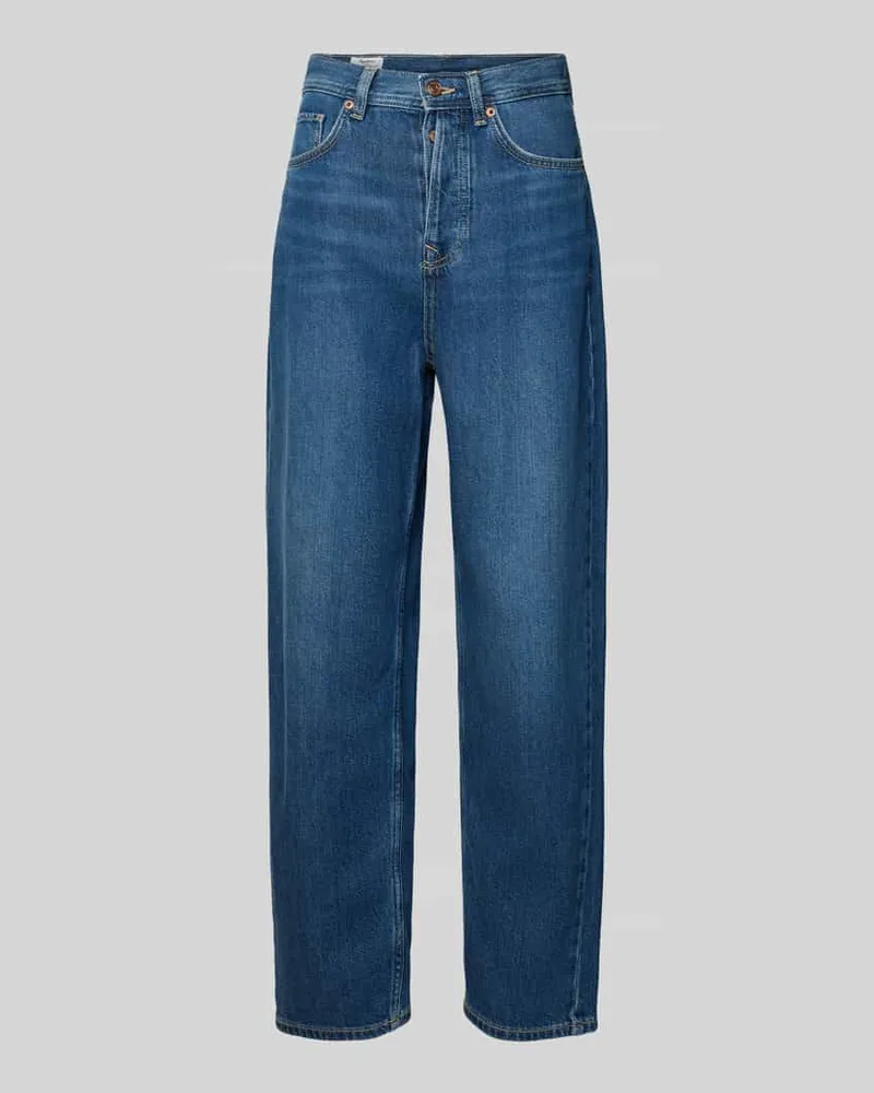 Pepe Jeans Tapered Fit Jeans aus Baumwoll-Mix Modell 'ADDISON Jeansblau